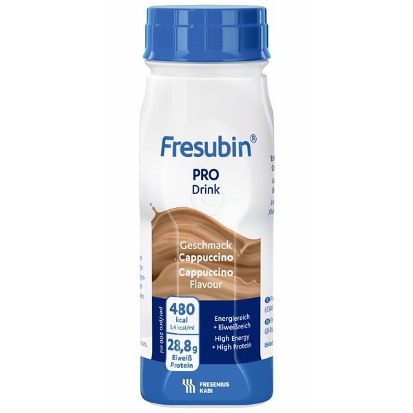  Fresubin Pro Drink, okus kapučino (4 x 200 ml) 