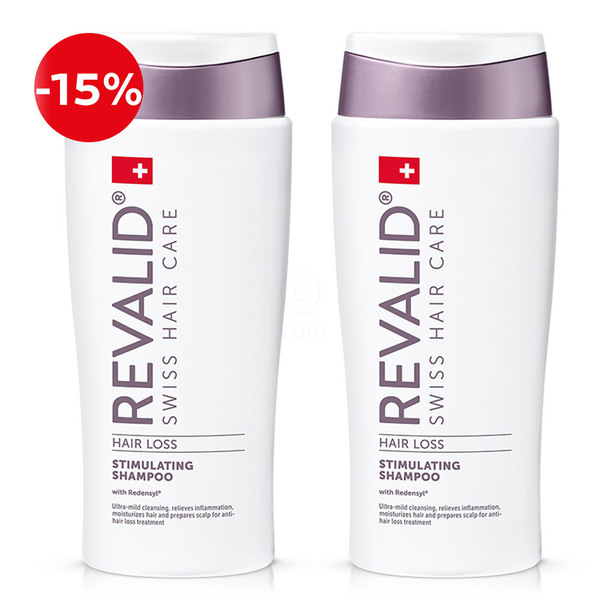 Revalid, stimulirajoči šampon za lase (2 x 200 ml)