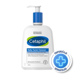 Cetaphil, gel za čiščenje mešane, mastne in občutljive kože obraza (236 ml)