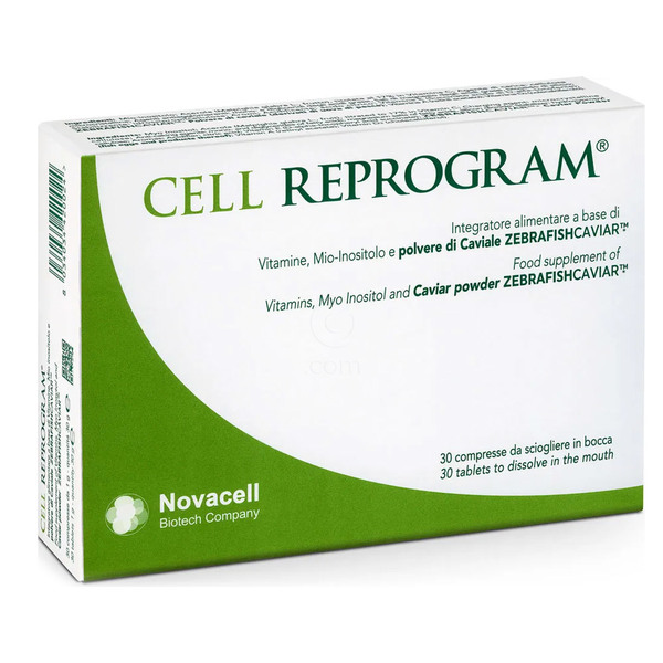 Novacell Cell Reprogram, pastile za raztapljanje v ustih (30 pastil) 