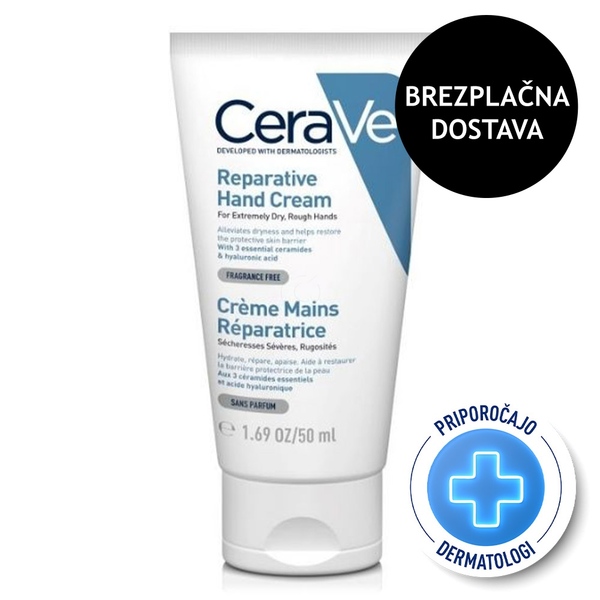 CeraVe, obnovitvena krema za roke (50 ml)