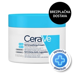 CeraVe SA, krema za glajenje suhe in grobe kože (340 ml)