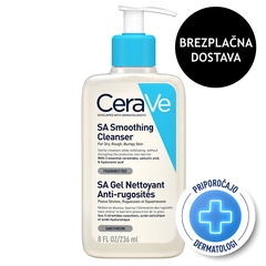 CeraVe SA, gel za čiščenje suhe in grobe kože (236 ml)