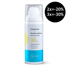 Hemptouch, mineralna zaščitna krema za obraz - ZF30 (50 ml)