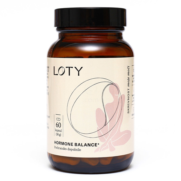 Loty Hormone Balance, vegetarijanske kapsule (60 kapsul)