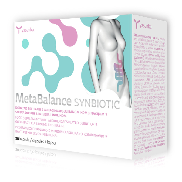 Yasenka MetaBalance Synbiotic, kapsule (30 kapsul)