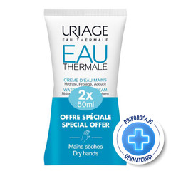 Uriage Eau Thermale, krema za roke (2 x 50 ml)