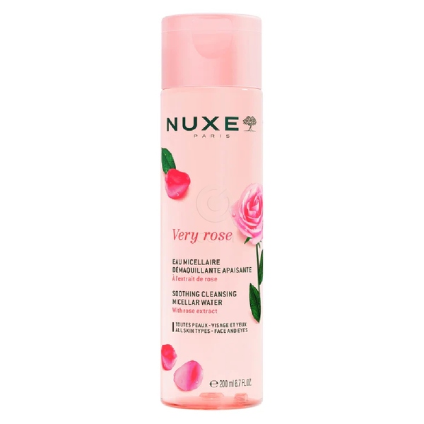 Nuxe Very Rose Micellar Water, pomirjujoča micelarna voda za čiščenje (200 ml)