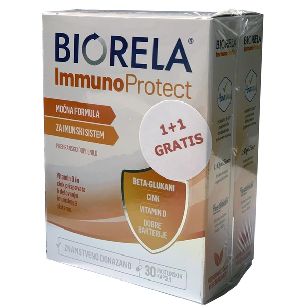 Biorela Immuno Protect, kapsule (2 x 30 kapsul)