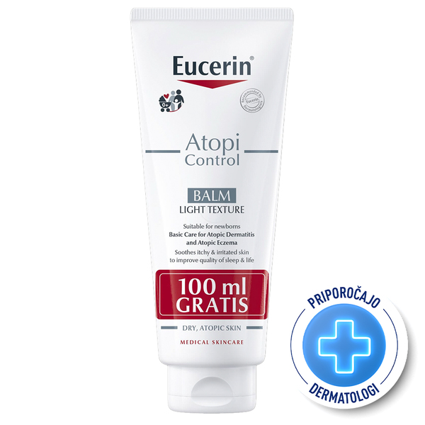 Eucerin AtopiControl, balzam - posebna ponudba (400ml) 