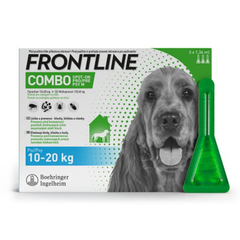 Frontline Combo Dog 134/120,60 mg, kožni nanos za srednje velike pse 10 - 20 kg (3 x 1,34 ml)