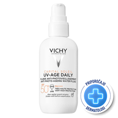 Vichy Capital Soleil, UV-AGE neobarvan dnevni fluid za obraz - ZF50+ (80 ml)