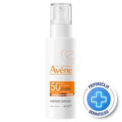 Avene Sun Anti-Pigmentation, obarvani fluid za zaščito pred soncem - ZF50+ (40 ml)