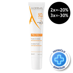 A-Derma Protect, nevidni fluid - ZF50+ (40 ml)