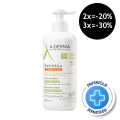 A-Derma Exomega Control, emolientni losjon (400 ml)