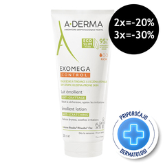 A-Derma Exomega Control, emolientni losjon (200 ml)