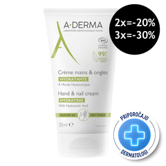 A-Derma, krema za roke in nohte (50 ml)